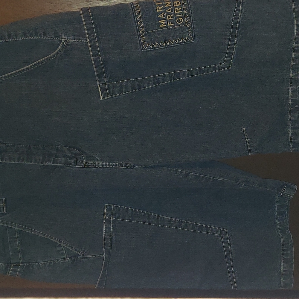 Marithe Francois Girbaud Denim Cargo Shorts 38